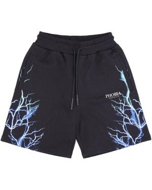 PHOBIA ARCHIVE Casual Shorts - Blue