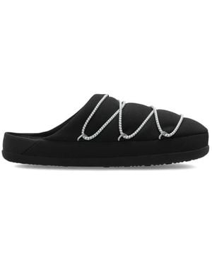 Moon Boot Slippers - Negro
