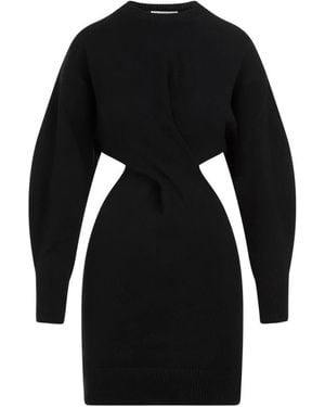 McQueen Knitted Dresses - Black