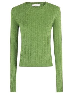 Tela Round-Neck Knitwear - Green