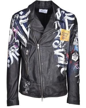 S.w.o.r.d 6.6.44 Lederjacke - Schwarz