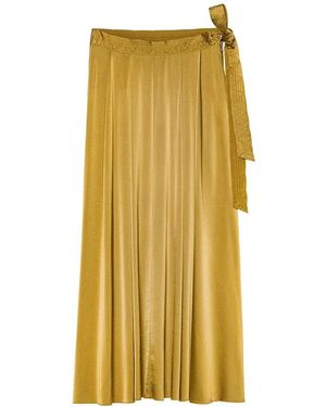 forte_forte Midi Skirts - Amarillo