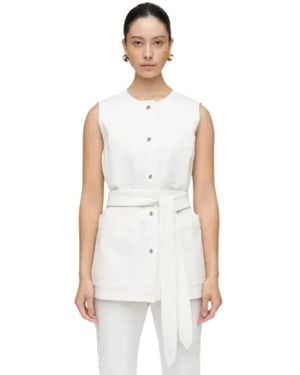 JOSEPH Vests - White