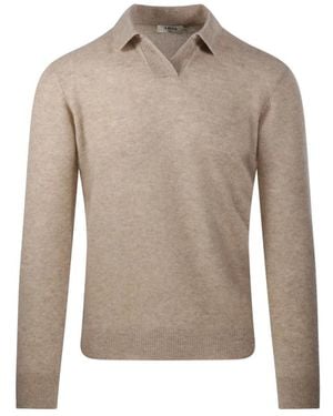 Altea Wool V Sweater - Naturel