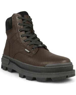 KEDDO Lace-Up Boots - Brown
