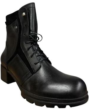 Wolky Dayton Xw Schnürstiefel - Schwarz