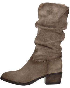 AQA Cowboy Boots - Marron