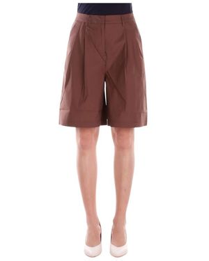 Alpha Studio Casual Shorts - Rojo