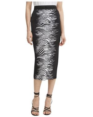 Versace Jeans Couture Midi Skirts - Noir
