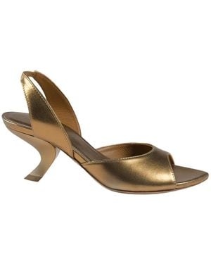 Vic Matié High Heel Sandals - Metallic