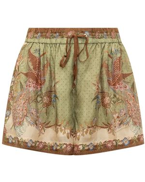 Zimmermann Short Shorts - Neutro