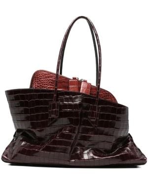 The Attico Shoulder Bags - Black