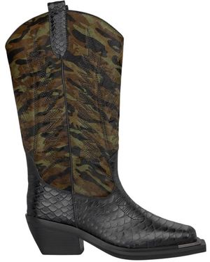 Alma En Pena. Cowboy & Biker Boots - Multicolour
