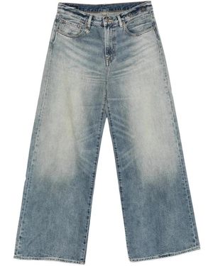 R13 Wide Jeans - Blue