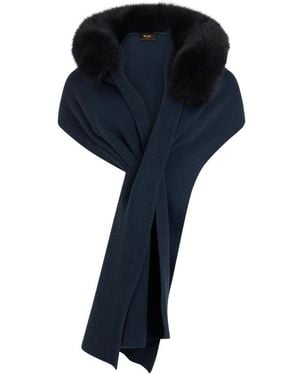 Moorer Winter Scarves - Nero