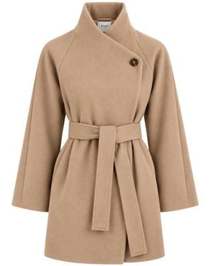 Marella Belted Coats - Neutro