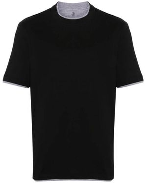 Brunello Cucinelli T-Shirts - Nero