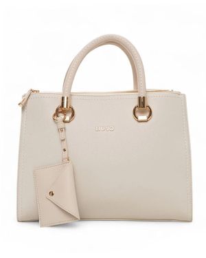 Liu Jo Stilvolle Schultertasche Für Frauen - Natur