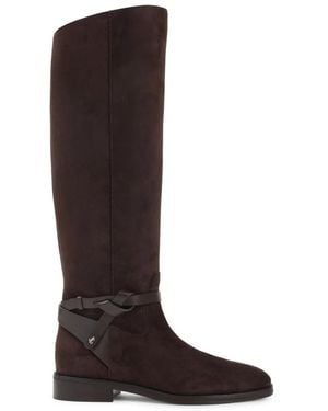 Jimmy Choo High Boots - Marron