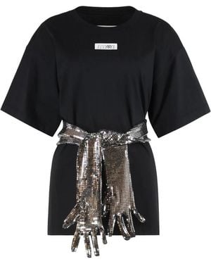 MM6 by Maison Margiela T-Shirts - Negro