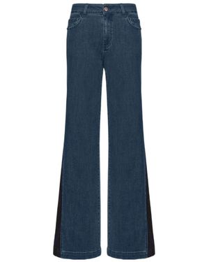 Elena Miro Flared Jeans - Blauw