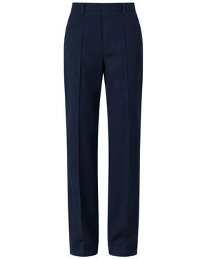 MEIMEIJ Straight Trousers - Blue