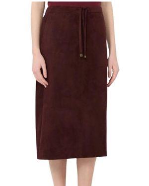 Max Mara Midi Skirts - Morado