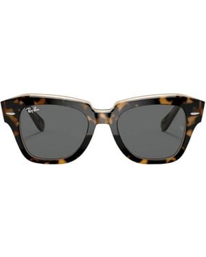 Ray-Ban State Street Sonnenbrille - Schwarz