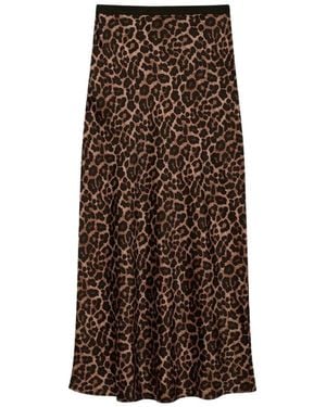 Anine Bing Midi Skirts - Marrón