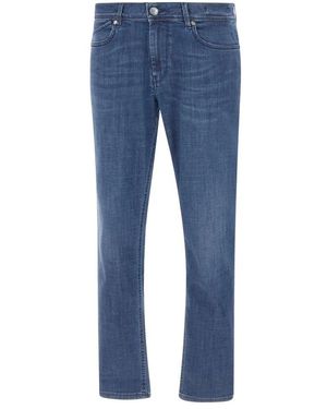 Re-hash Straight Jeans - Azul