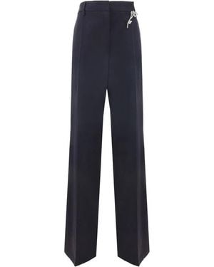 Prada Wide Trousers - Blue