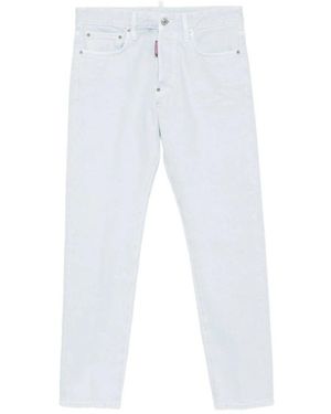 DSquared² Straight Jeans - White