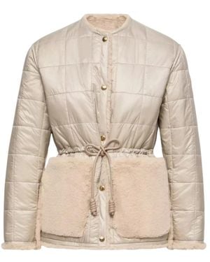 Moncler Down Jackets - Neutro