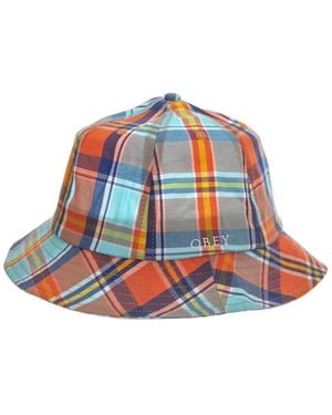 Obey Accessoires ,Veelkleurig ,Visor Cap - Blauw
