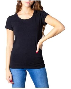 ONLY T-Shirt Met Korte Mouwen - Blauw