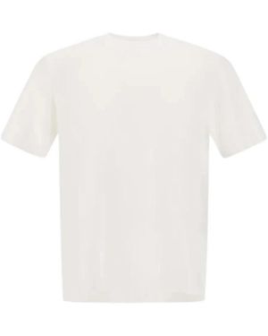 Herno T-Shirt Bordi Continui - Weiß