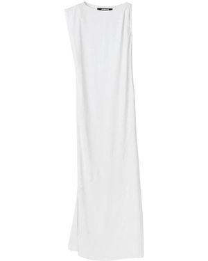 Jacquemus Maxi Jurken - Wit