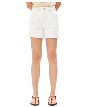 ARMEDANGELS Denim Shorts - Blanco