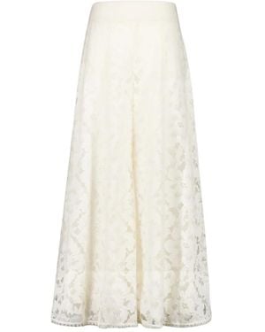 Zimmermann Wide Trousers - White