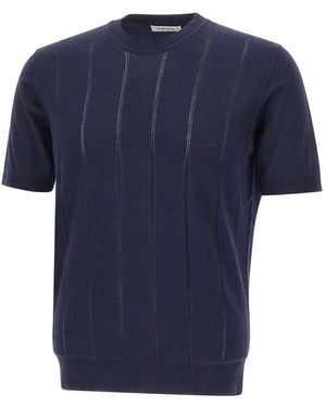 Kangra Round-Neck Knitwear - Blue