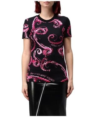 Versace Jeans Couture T-Shirts - Black