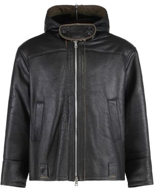 Our Legacy Leather Jackets - Black