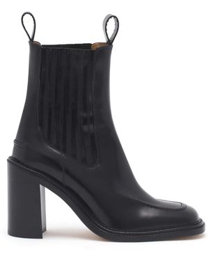Maison Kitsuné Heeled Boots - Black