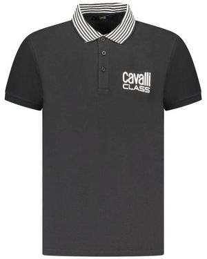 Roberto Cavalli Polo Shirts - Zwart