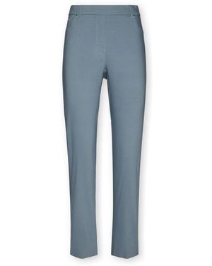 Elena Miro Slim Pull-On Broek - Blauw