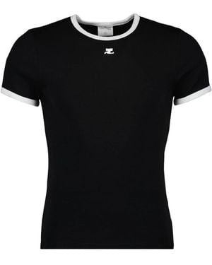 Courreges T-Shirts - Black