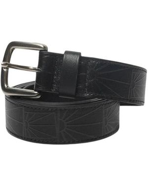 Rassvet (PACCBET) Logo leder gürtel in schwarz