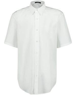 Balmain Short Sleeve Shirts - White
