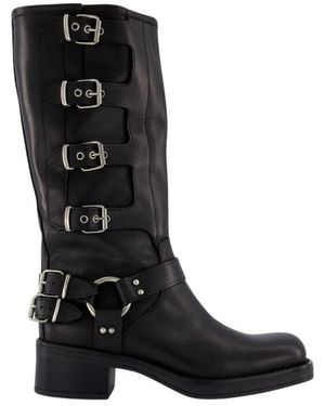 Gibaldi Heeled Boots - Nero