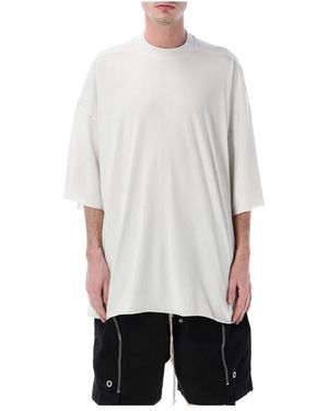 Rick Owens Oversized Tops - Blanco